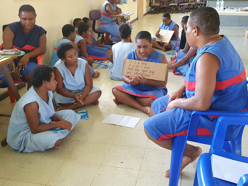 Helping prisoners to rehabilitate through literacy