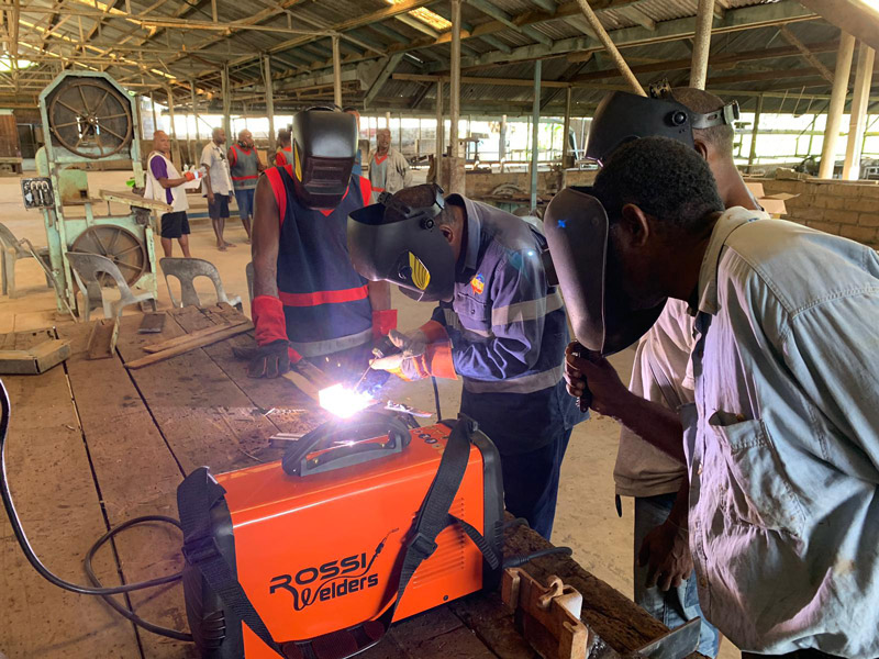 Welding to help prisoners rehabilitate